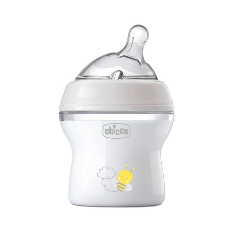 شیشه شیر نچرال 150 میل 0+ ماه چیکو Chicco